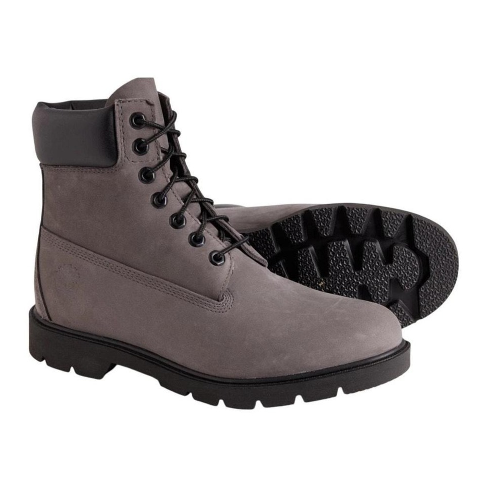 Sale! Timberland Classic 6 inch W/P Boot - Medium Grey Nubuck - Size: 13